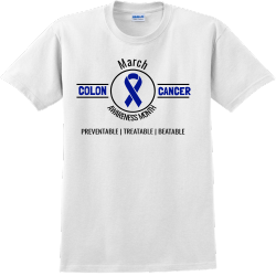colon cancer t shirts